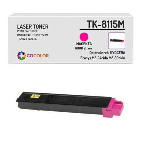 Toner do KYOCERA TK8115M ECOSYS M8124 M8130 Magenta 1T02P3BNL0 zamiennik