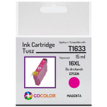 Tusz do EPSON T1633 16XL Magenta Zamiennik - 2