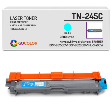 Toner do BROTHER TN245C Cyan Zamiennik