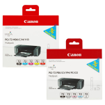 10-pak zestaw Canon oryginalny tusz PGI72 6402B009 + 6402B007 PIXMA PRO10S 10x 14.0ml - 2
