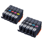 10-pak zestaw Canon oryginalny tusz PGI72 6402B009 + 6402B007 PIXMA PRO10S 10x 14.0ml - 3