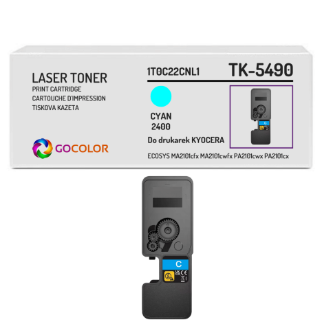 Toner do KYOCERA TK5490C 1T0C22CNL1 ECOSYS MA2101 PA2101 2.4K cyan zamiennik