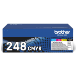 Brother oryginalny toner TN248VAL DCPL3520CDW DCPL3220CDW 4X 1,0K CMYK  4-pak - 2
