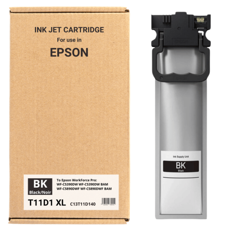 Tusz do EPSON T11D1 XL C13T11D140 WorkForce WFC5890DWF WFC5390DW black Zamiennik 5.0K