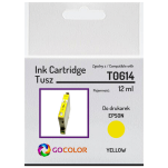 Tusz do EPSON T0614 Yellow Zamiennik - 2