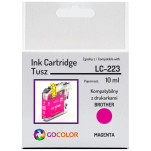 Tusz do BROTHER LC223M Magenta zamiennik - 2
