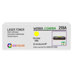 Toner do HP W2192A 219A Color LaserJet Pro MFP 3302 PRO 3202 1,2K yellow Z CHIPEM - 2