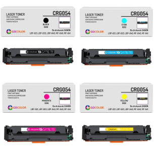 4 X TONER do CANON CRG054K CRG054C CRG054M CRG054Y zamiennik
