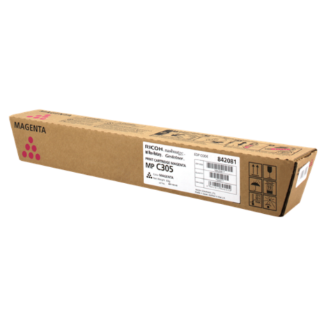 Ricoh oryginalny toner MPC305 841596 842081 841600 magenta