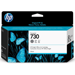 HP oryginalny Tusz P2V66A 730 gray 