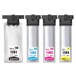 FULLBOX 4-pak Tusz do EPSON T11N1 T11N2 T11N3 T11N4 - 2