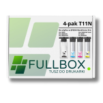 FULLBOX 4-pak Tusz do EPSON T11N1 T11N2 T11N3 T11N4 - 3
