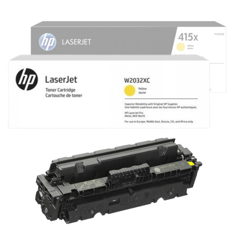 HP oryginalny toner W2032XC 415XC Color LaserJet Pro M454 MFP M479 6,0K yellow
