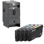 Epson oryginalny tusz 405 T05G6 C13T05G64010 + oryginalny pojemnik na zużyty tusz C13T671500 4-pak - 2