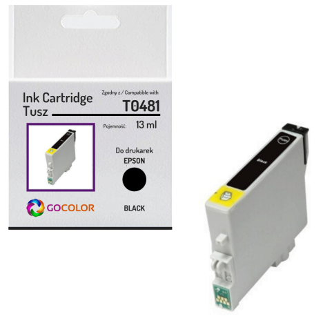 Tusz do EPSON T0481 Black Zamiennik