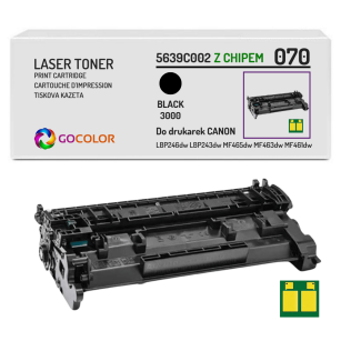 Toner do CANON 070 5639C002 LBP246dw LBP243dw MF465dw MF463dw MF461dw zamiennik Z CHIPEM 3,0K black