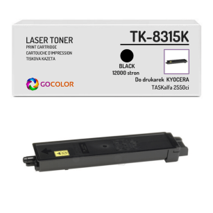 Toner do KYOCERA TK8315K TaskAlfa 2550 ci Black 1T02MV0NL0 zamiennik