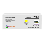 Toner do LEXMARK C746 X746 XS748 C746A1YG C746A2YG X746A1YG X746A2YG 24B5806 24B5703 024B5703 0024B5703 Yellow Zamiennik - 2