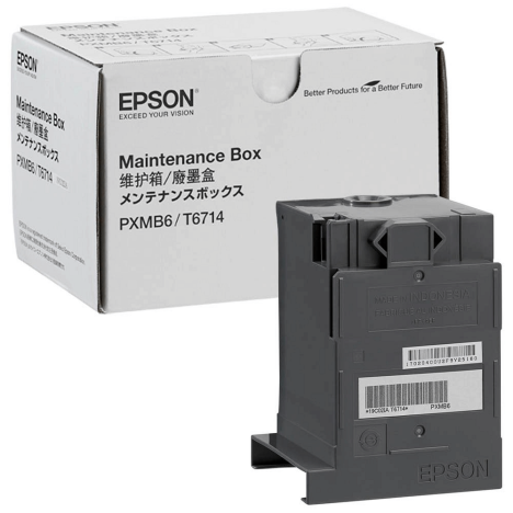 Epson oryginalny pojemnik na zużyty tusz T6714 PXMB6 C13T671400 WorkForce WFC869RDTWFC