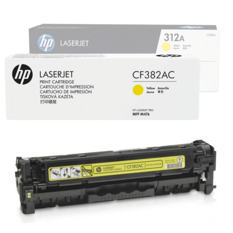 HP oryginalny toner CF382AC 312AC Color LaserJet Pro MFP M476 2,7K yellow