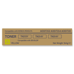 Toner do KONICA MINOLTA TN213Y TN214Y TN314Y Yellow Bizhub C200 Develop Ineo 203+ - 2