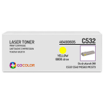 Toner do OKI C532 C542 MC563 MC573 dn, 46490605 Yellow zamiennik - 2