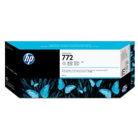 HP oryginalny Tusz CN634A 772 light grey 