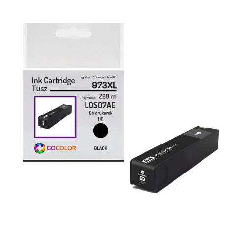 Tusz do HP L0S07AE 973XL Black Zamiennik