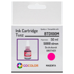 Tusz do BROTHER BTD100M Magenta zamiennik - 2