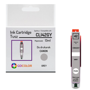 Tusz do CANON CLI42GY 6390B001 Pixma Pro100 grey Zamiennik 13.0ml