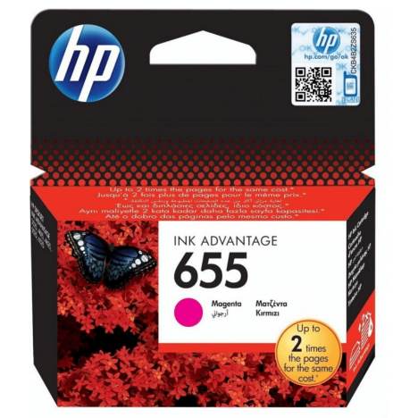 HP oryginalny Tusz CZ111AE 655 magenta