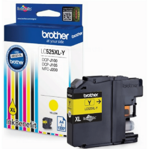 Brother oryginalny Tusz LC-525XLY yellow