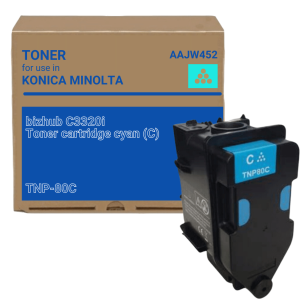 Toner do KONICA MINOLTA TNP80C AAJW452 BIZHUB C3320i cyan Zamiennik 9.0K