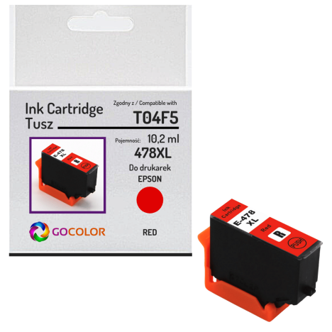 Tusz do EPSON 478XL T04F5 Red Zamiennik