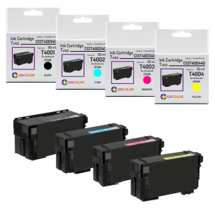 4 X TUSZ do EPSON T40D1 T40D2 T40D3 T40D4 SureColor SC-T3100 CMYK zamiennik