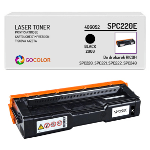 Toner do RICOH SP C220E 406052 Black zamiennik