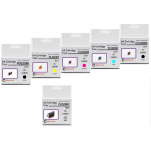 6 X TUSZ do CANON PGI525 CLI526 black pigment / black / cyan / magenta / yellow zamiennik - 2