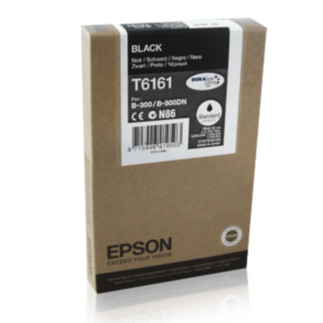 Epson oryginalny tusz T6161 C13T616100 black