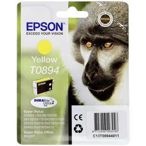 Epson oryginalny tusz T0894 yellow