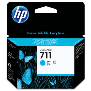 HP oryginalny Tusz CZ130A 711 cyan