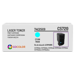 Toner do LEXMARK CS720 74C2SC0 7.0K cyan zamiennik - 2