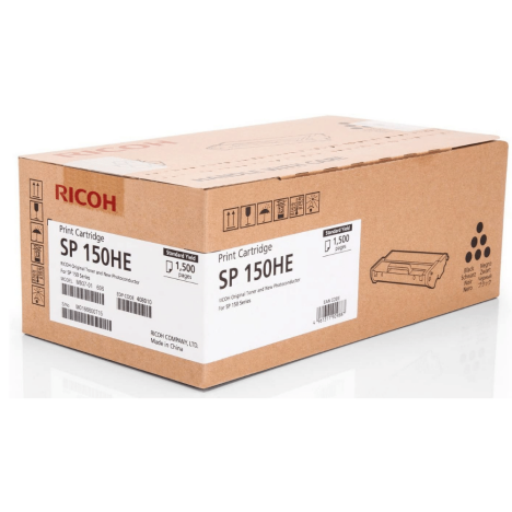 Ricoh oryginalny toner SP150HE 408010 black