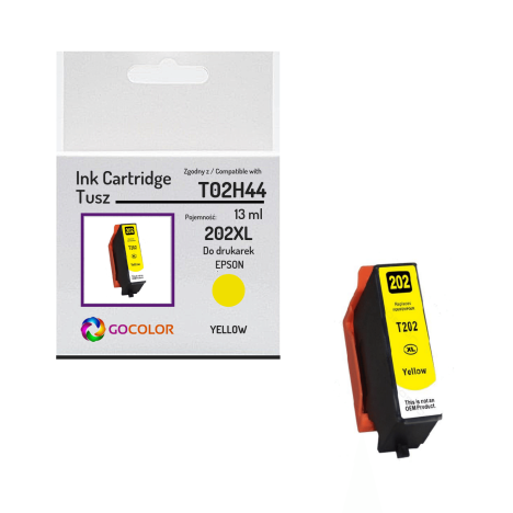 Tusz do EPSON 202XL T02H44 Yellow Zamiennik