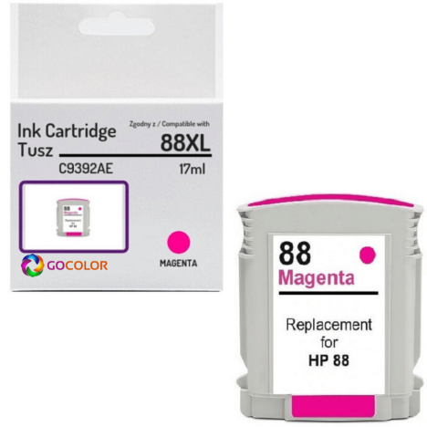 Tusz do HP C9392A 88XL Magenta Zamiennik
