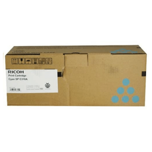 Ricoh oryginalny toner SPC310E 406349 407641 cyan