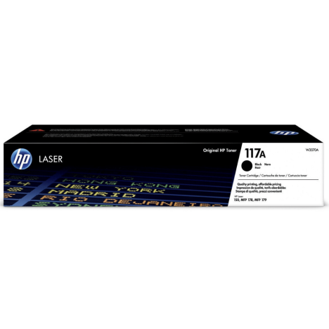 HP oryginalny toner 117A W2070A black