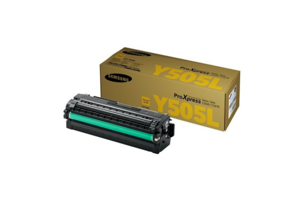 SAMSUNG oryginalny toner SU512A CLTY505L yellow