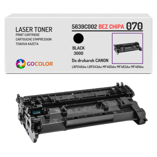 Toner do CANON 070 5639C002 BEZ CHIPA LBP246dw LBP243dw MF465dw MF463dw MF461dw zamiennik 3,0K black