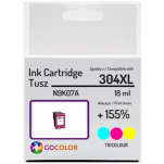 Tusz do HP N9K07AE 304XL Kolorowy Zamiennik - 2