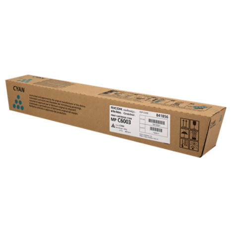 Ricoh oryginalny toner MPC6003 841856 cyan